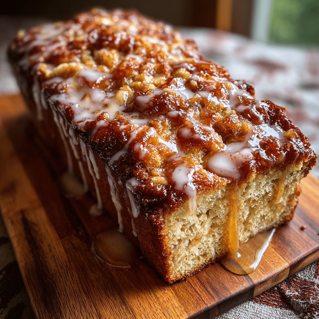 Amish Apple Fritter Bread
