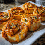 Buffalo Chicken Pinwheels