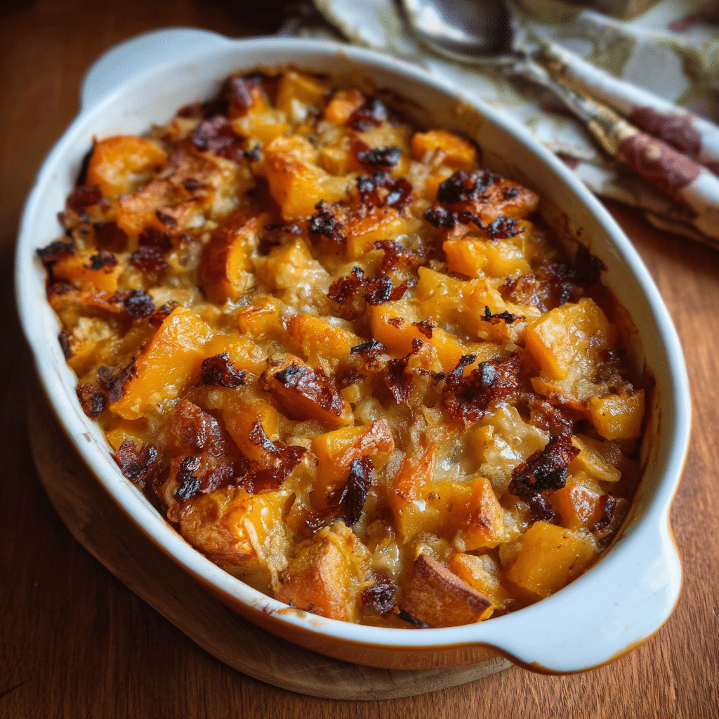 Butternut Squash Apple Bake