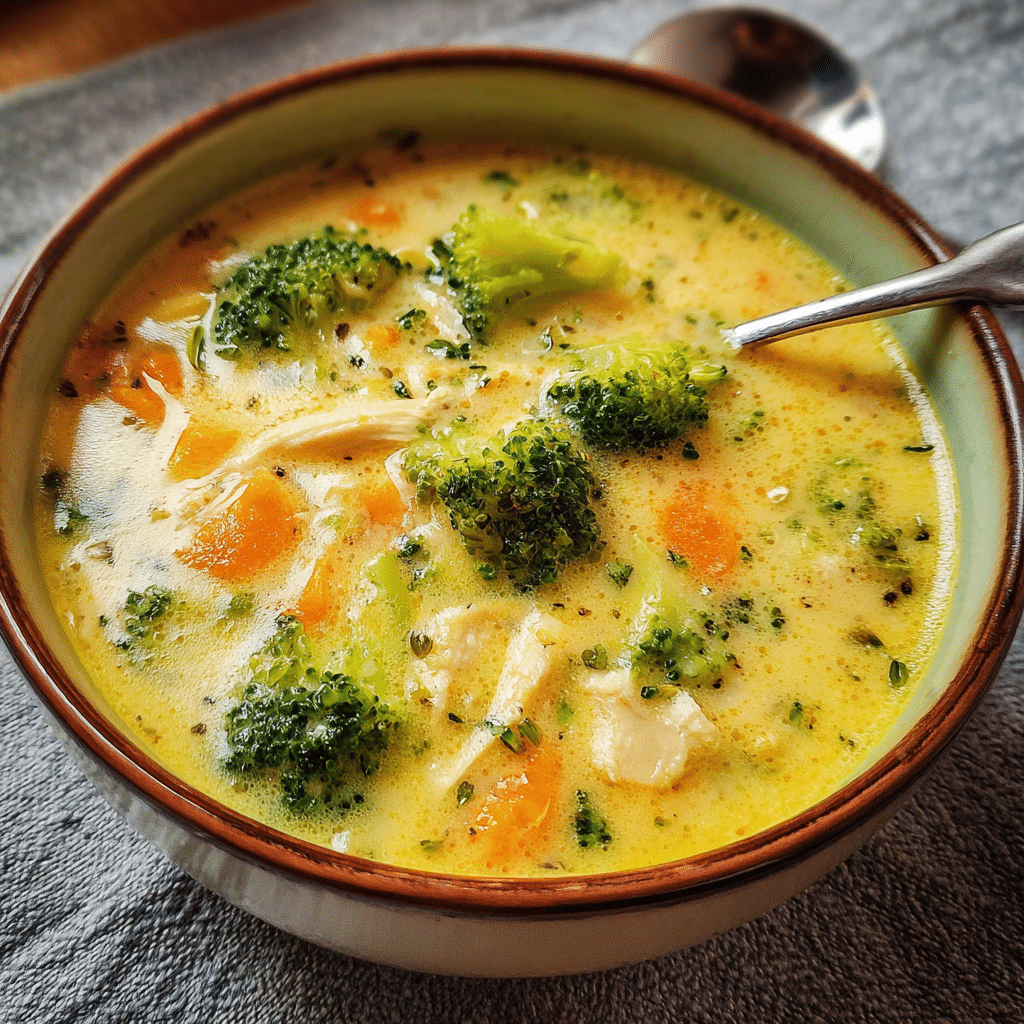 Chicken Broccoli Soup