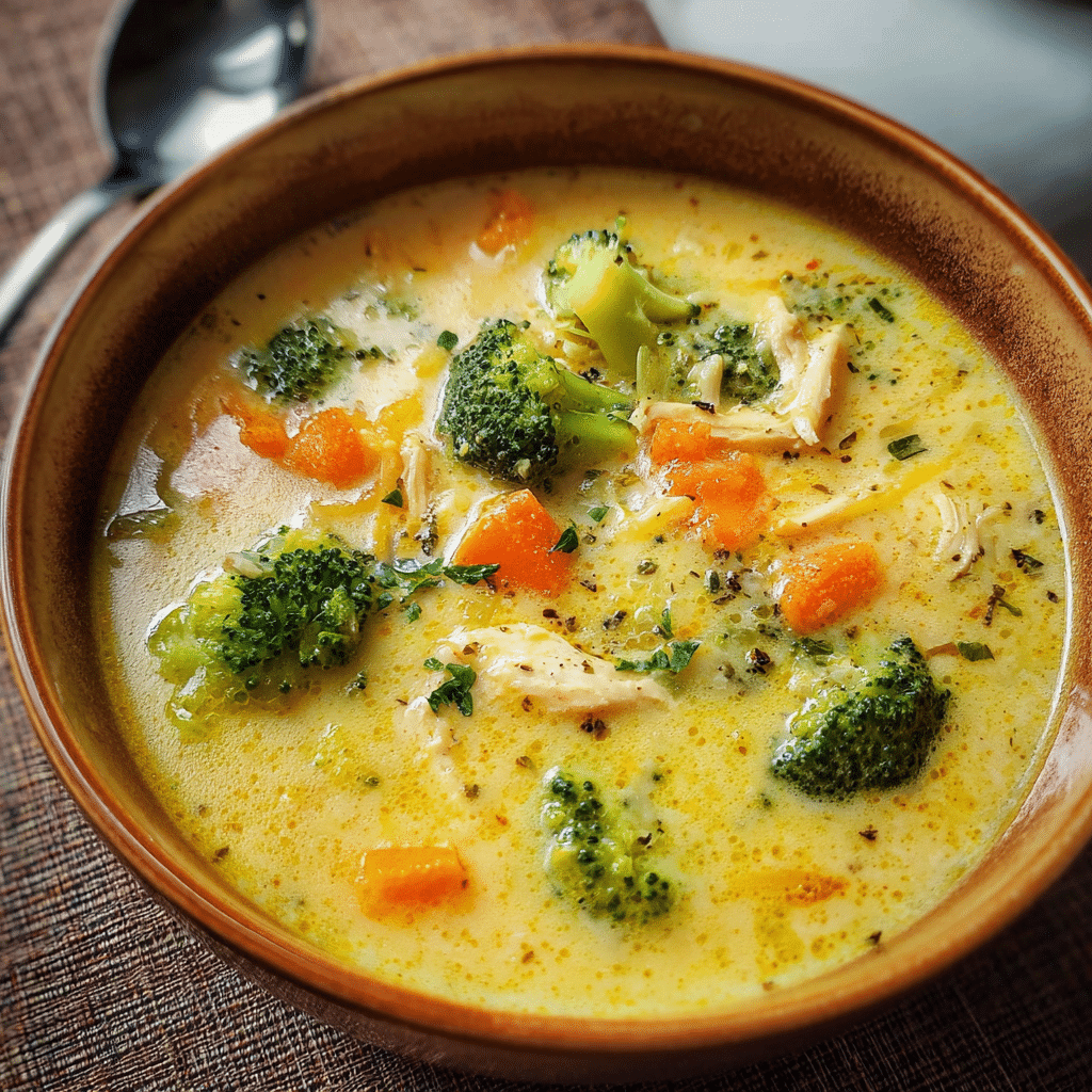 Chicken Broccoli Soup