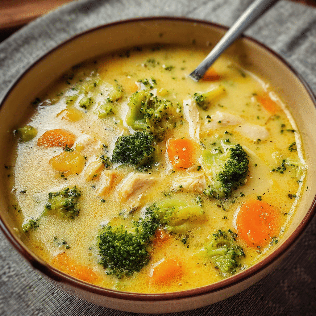 Chicken Broccoli Soup