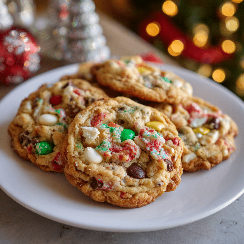 Christmas Kitchen Sink Cookies