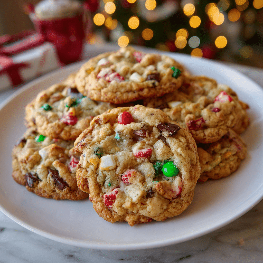 Christmas Kitchen Sink Cookies