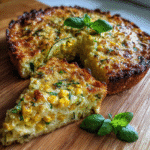 Corn and Zucchini Pie