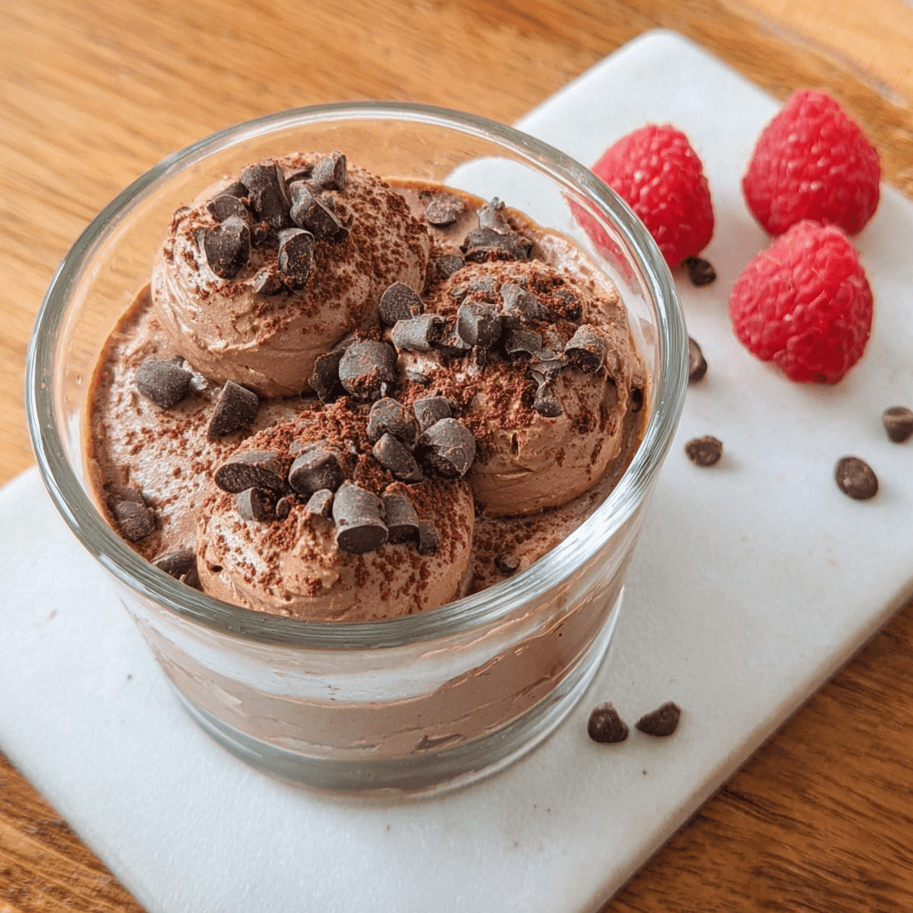 Cottage Cheese Chocolate Mousse
