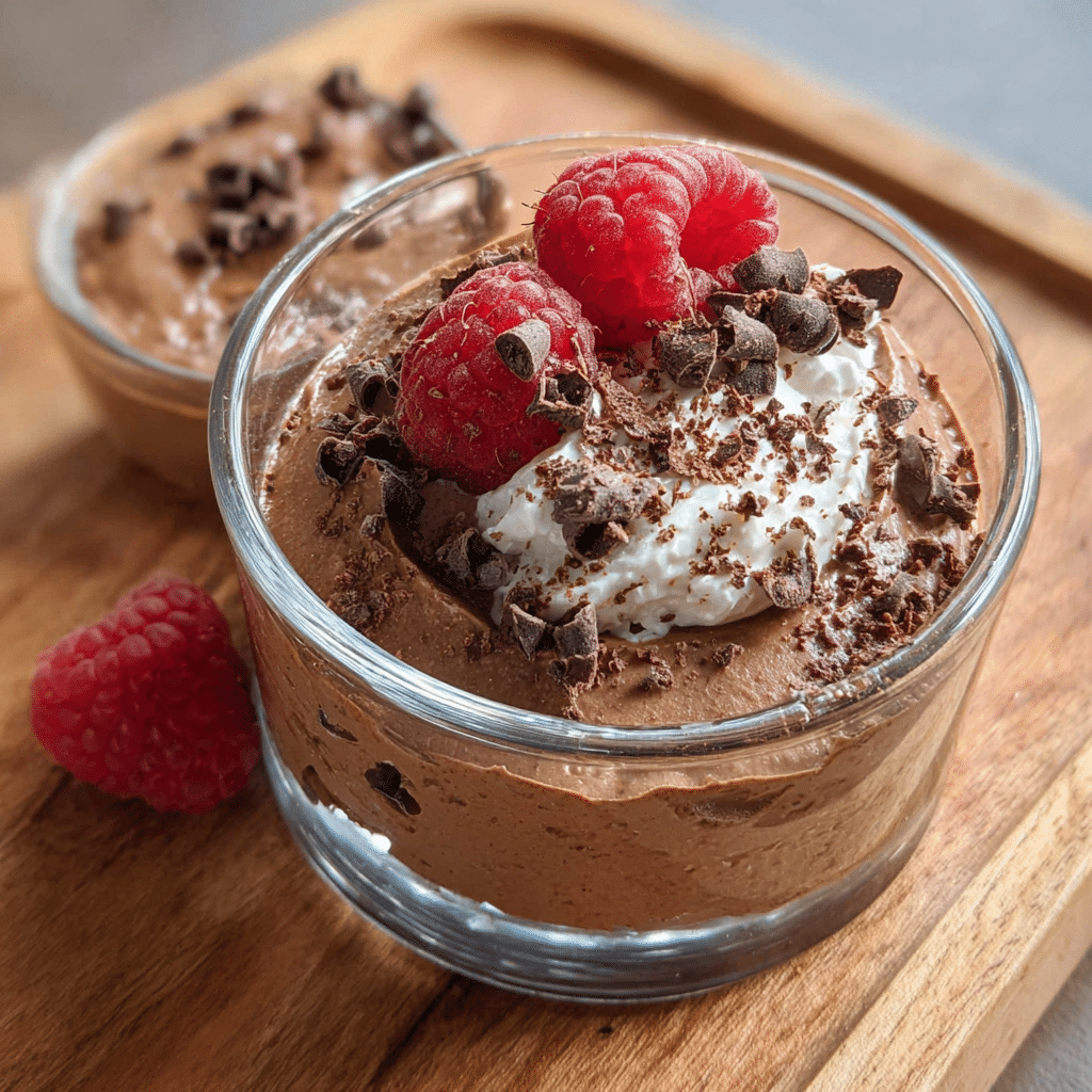 Cottage Cheese Chocolate Mousse