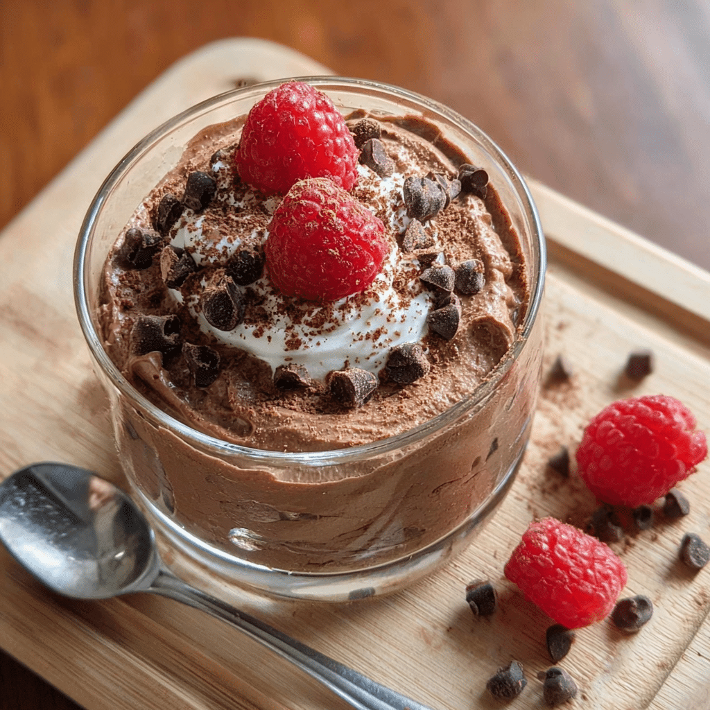 Cottage Cheese Chocolate Mousse