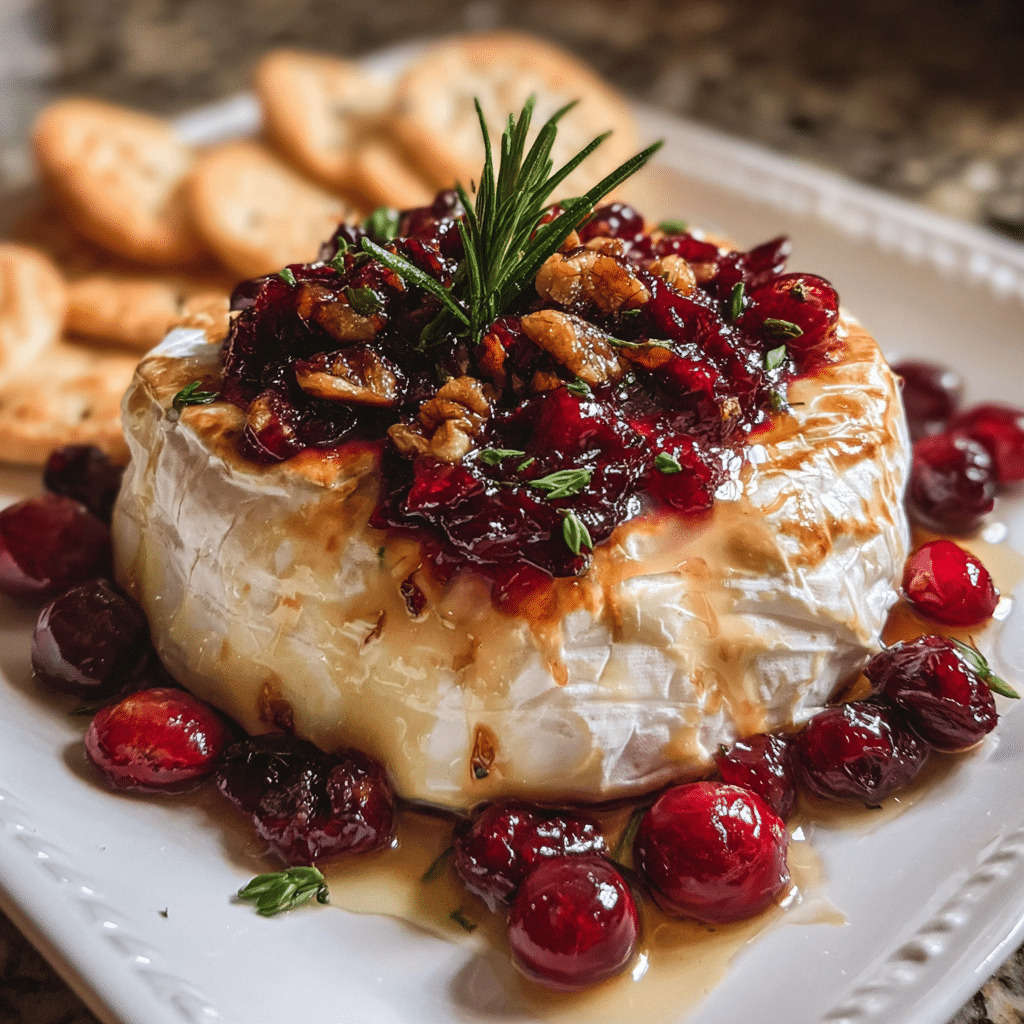 Cranberry Baked Brie