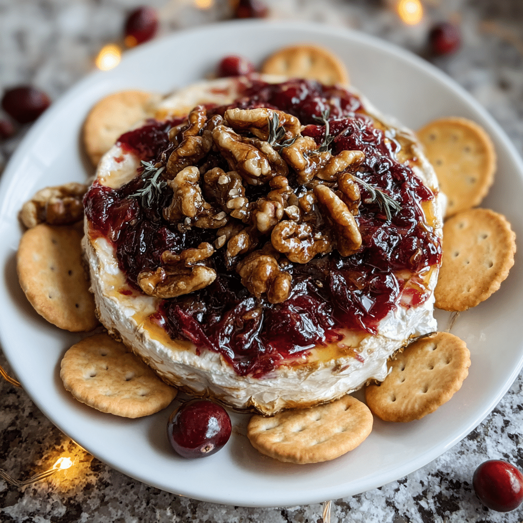 Cranberry Brie Dip