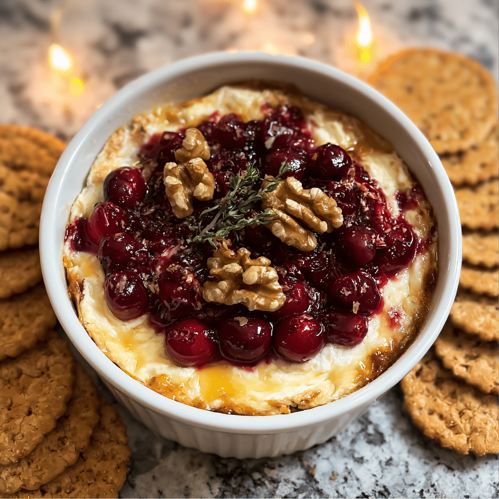 Cranberry Brie Dip