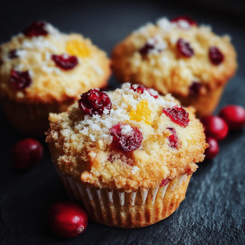 Cranberry Orange Muffins