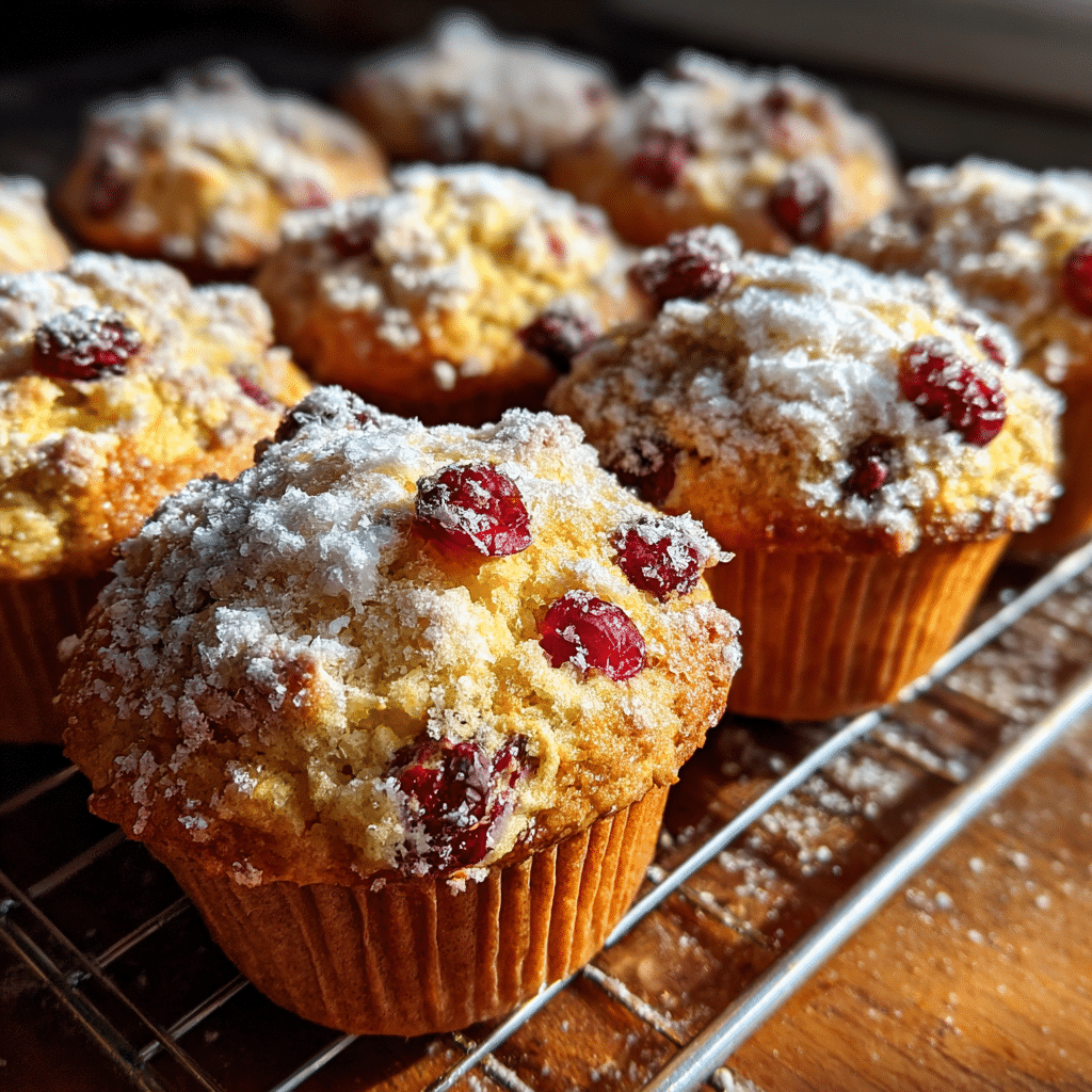 Cranberry Orange Muffins