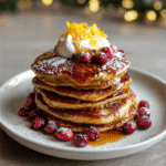 Cranberry Orange Pancakes