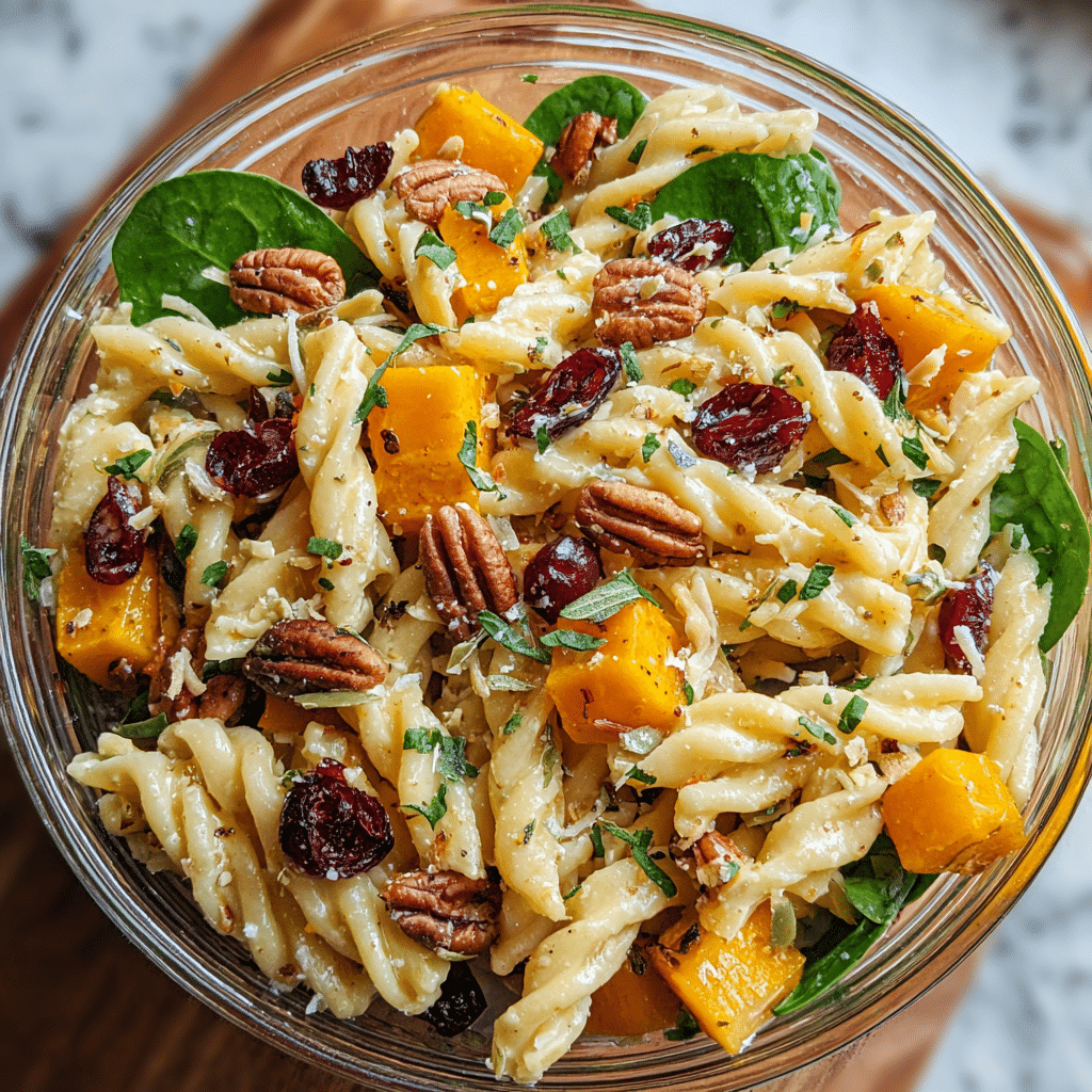 Fall Harvest Pasta Salad