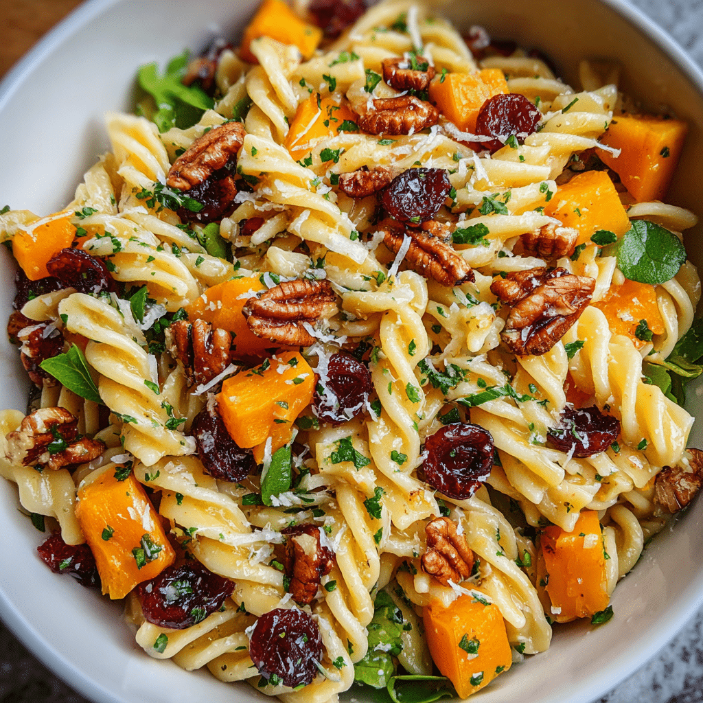 Fall Harvest Pasta Salad