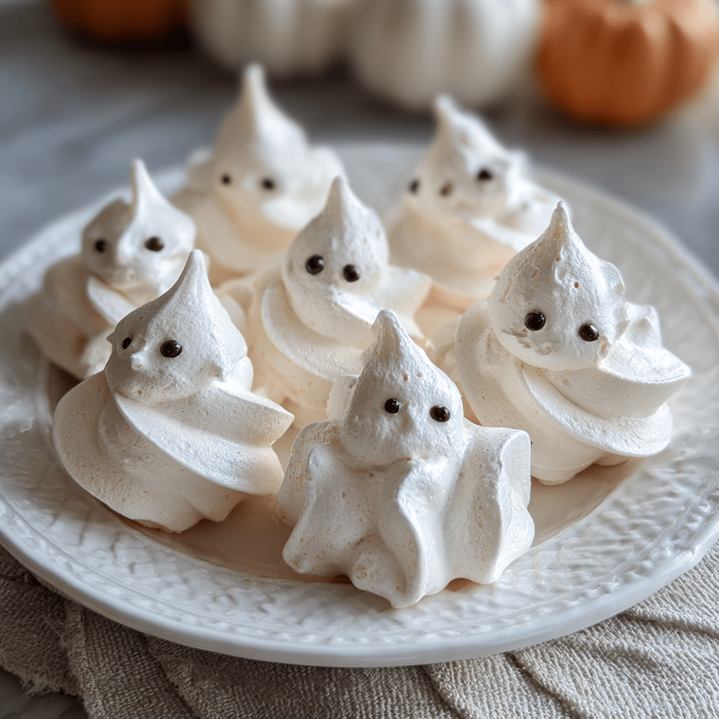 Ghost Meringues