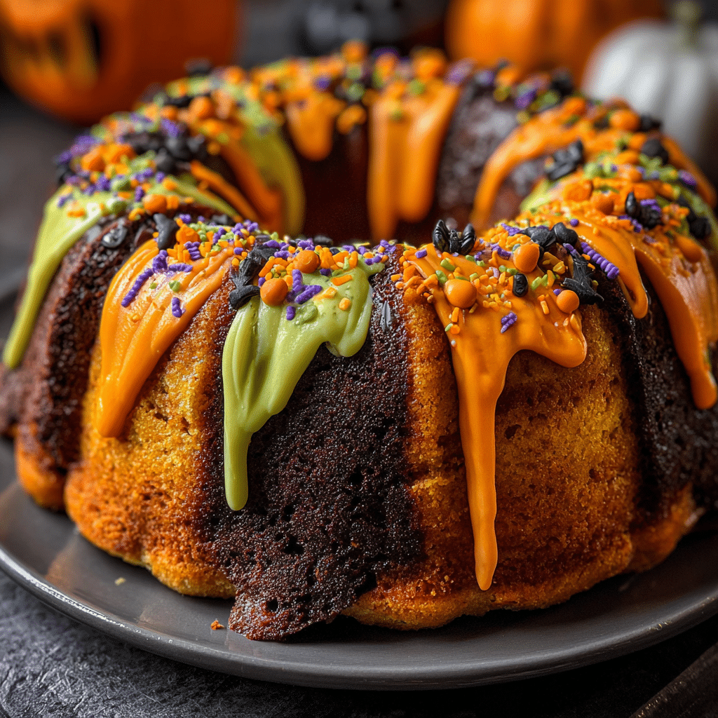Halloween Bundt Cake