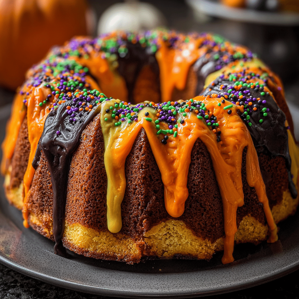 Halloween Bundt Cake