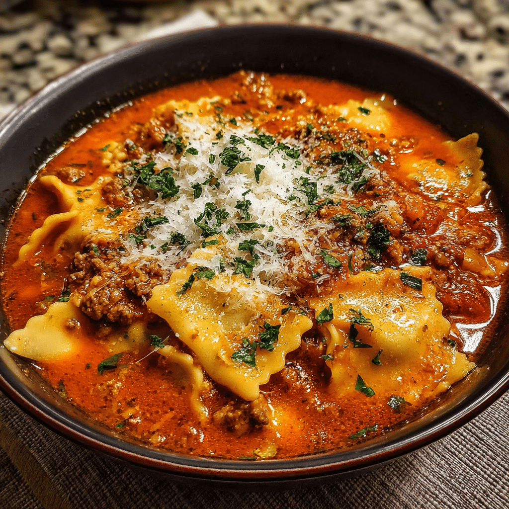 Lasagna Soup 