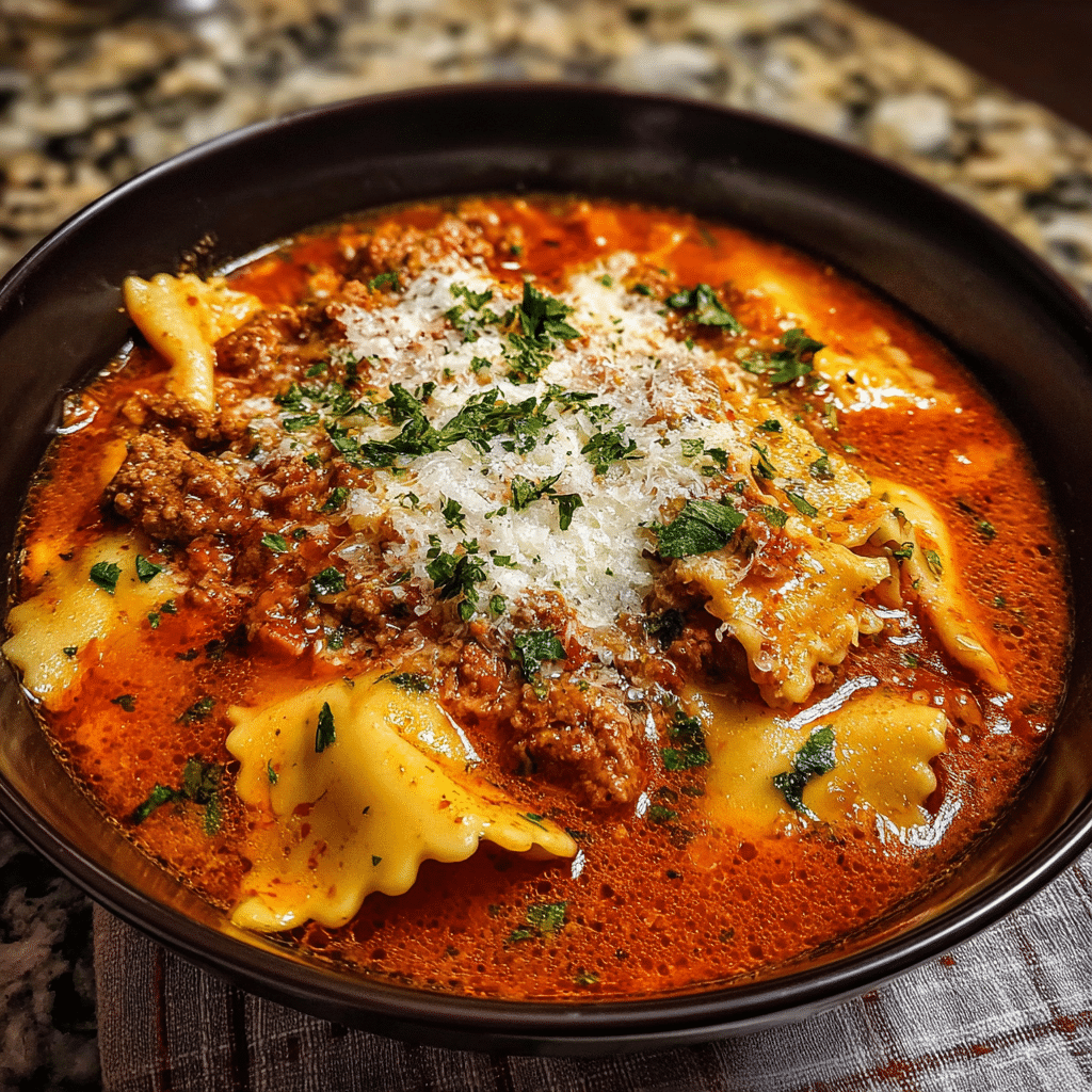Lasagna Soup 
