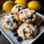 Lemon Blueberry Cheesecake Cookies