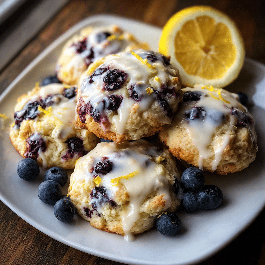 Lemon Blueberry Cheesecake Cookies