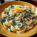 Lemon Ricotta Pasta with Spinach