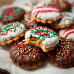 No Bake Christmas Peanut Butter Ritz Crackers