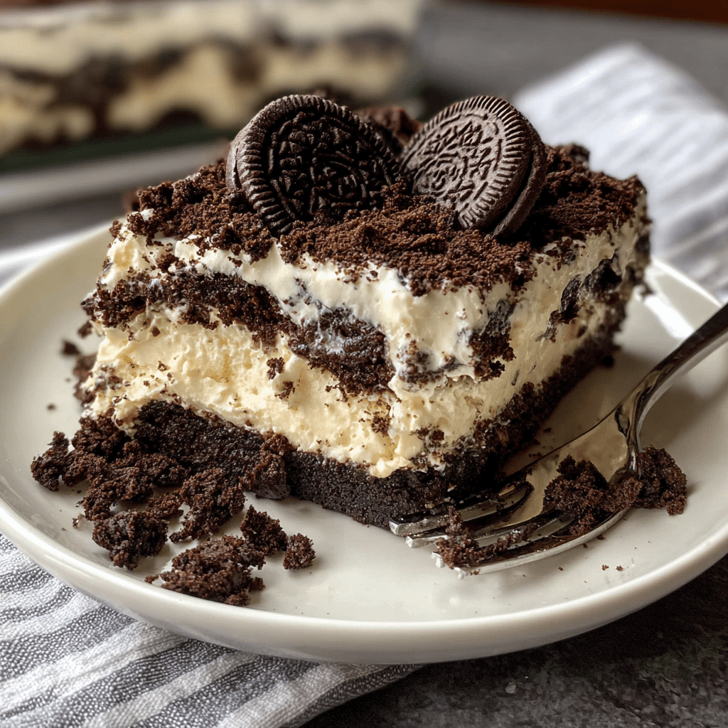 Oreo Dirt Cake