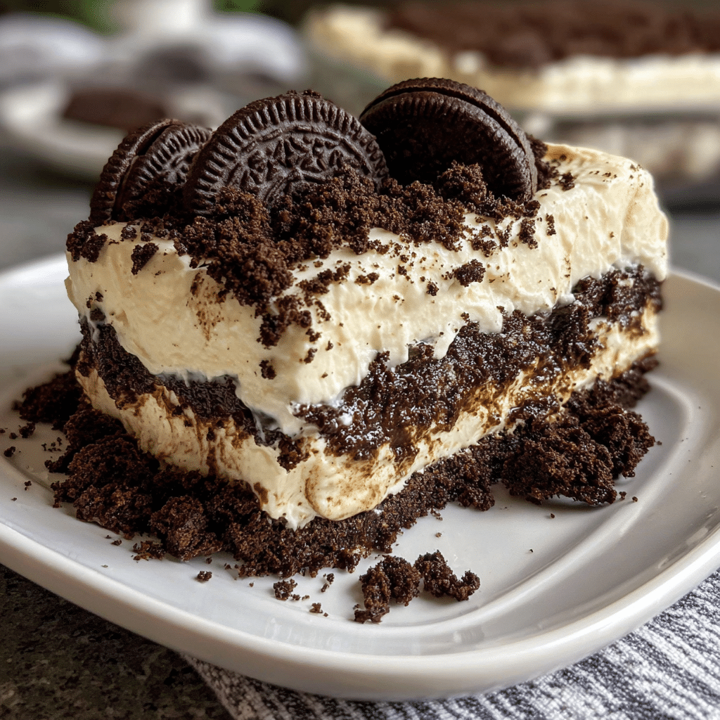 Oreo Dirt Cake
