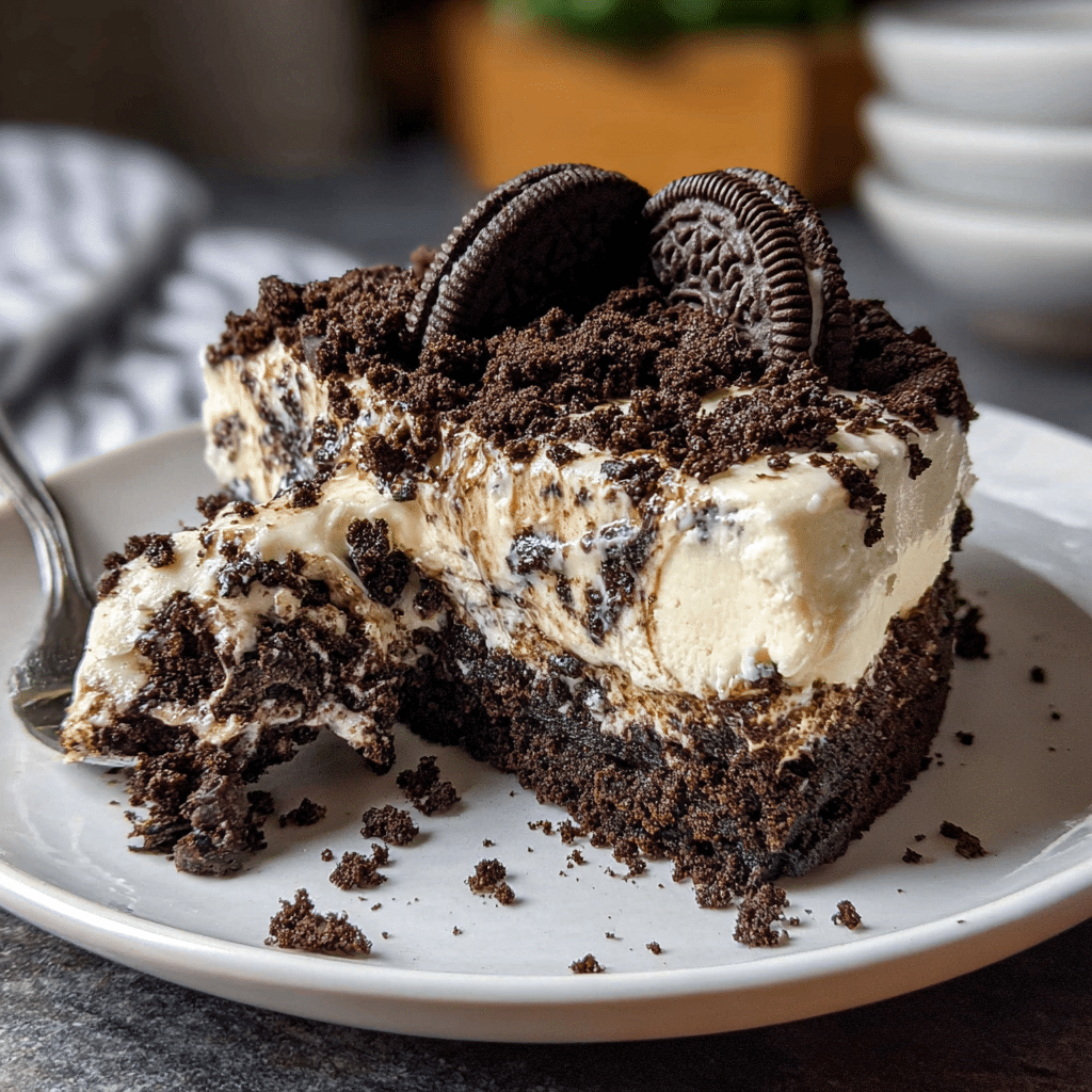 Oreo Dirt Cake