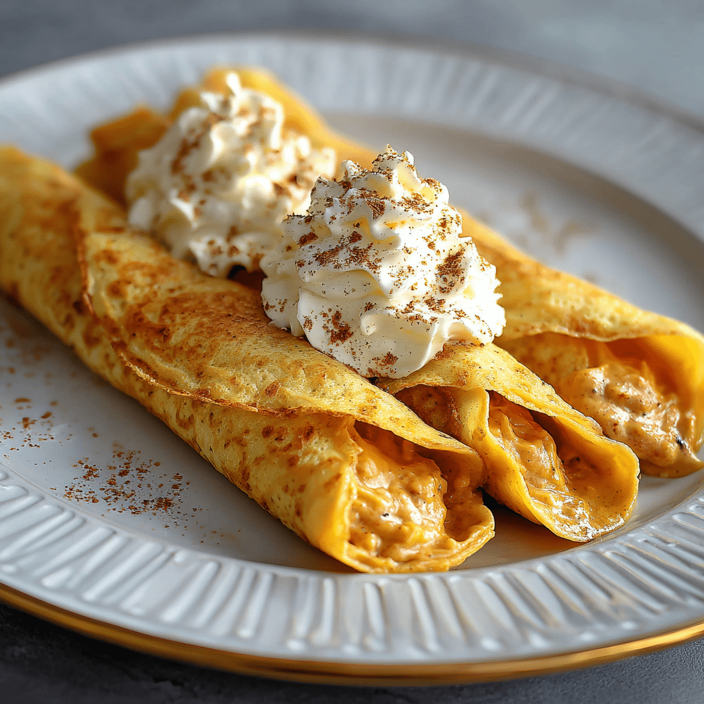 Pumpkin Crepes