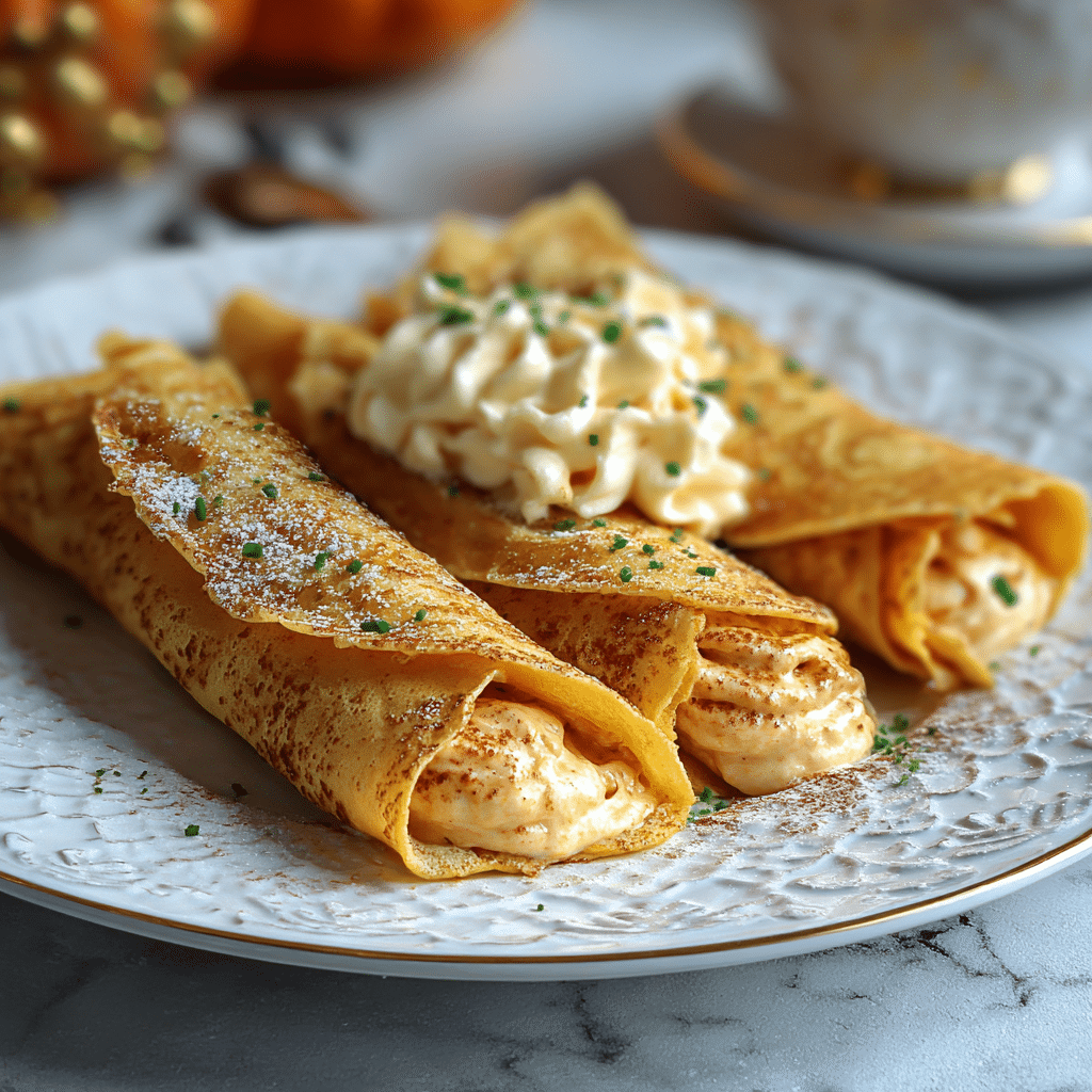 Pumpkin Crepes