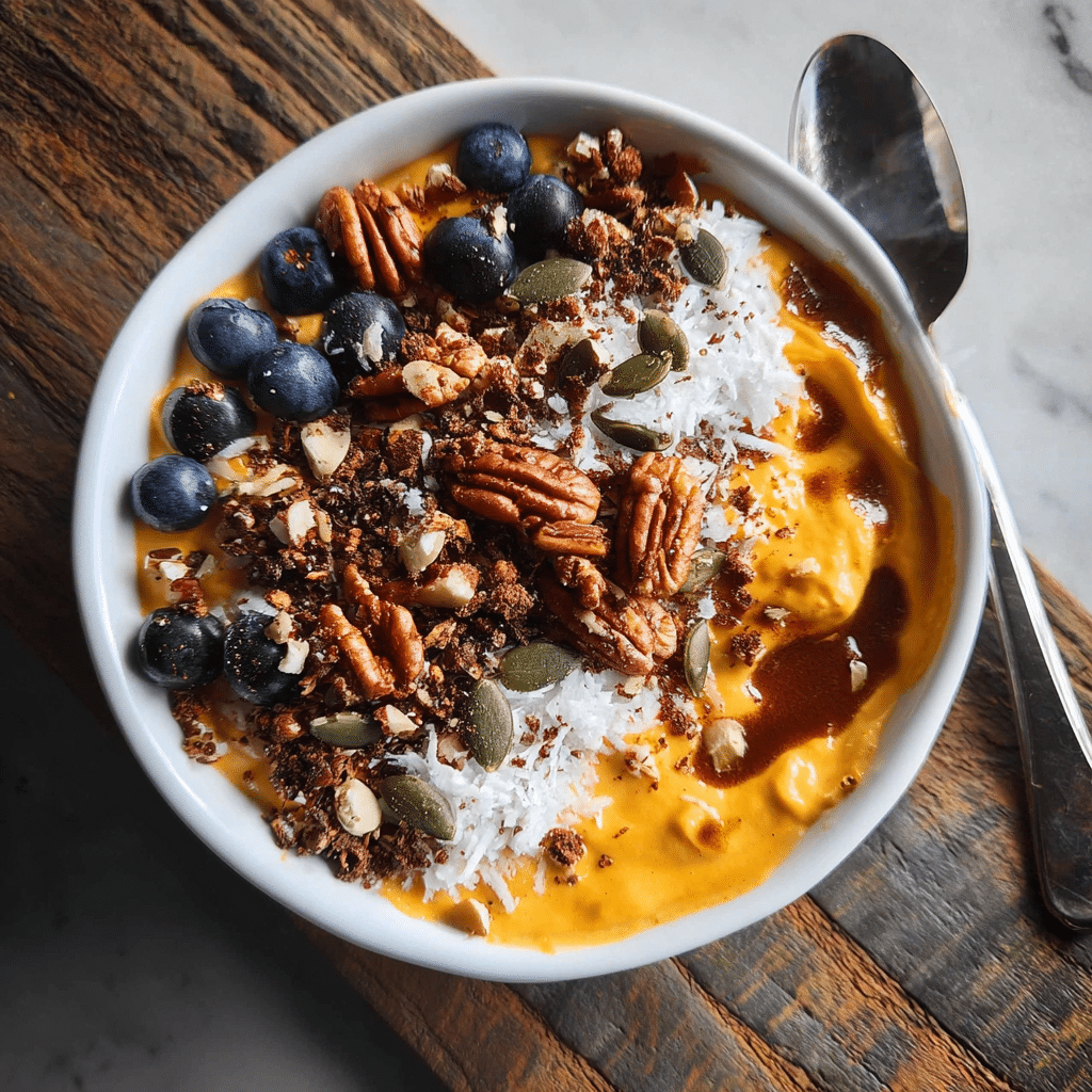  Pumpkin Pie Greek Yogurt Bowl