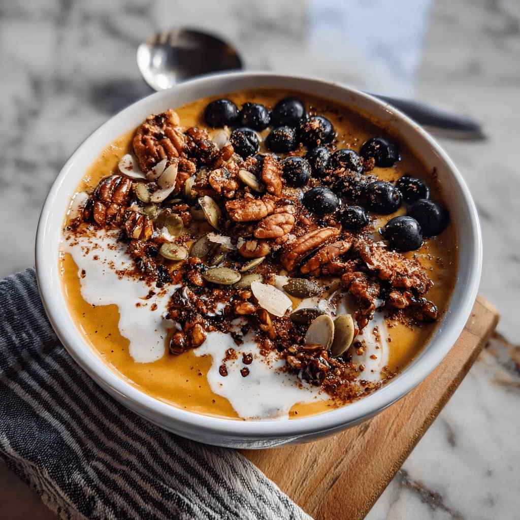  Pumpkin Pie Greek Yogurt Bowl