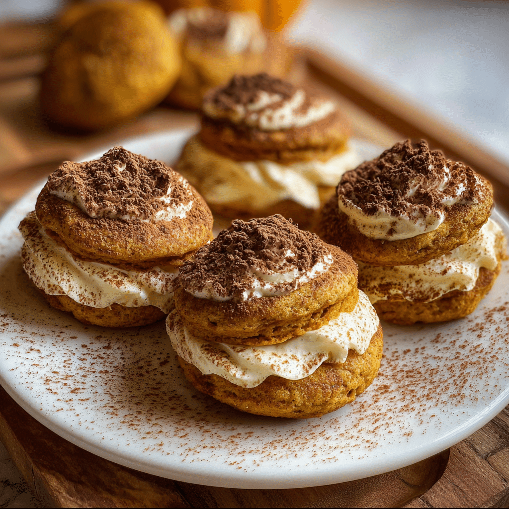 Pumpkin Tiramisu Cookies