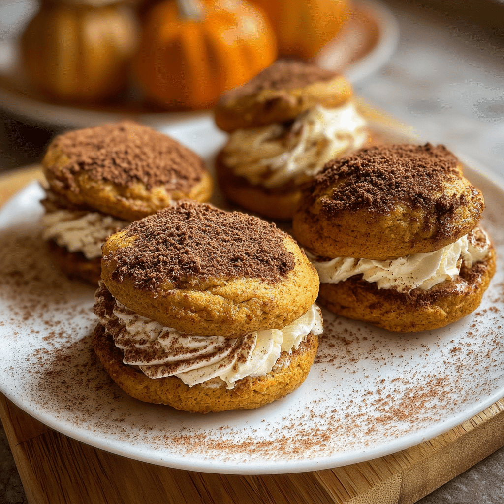 Pumpkin Tiramisu Cookies