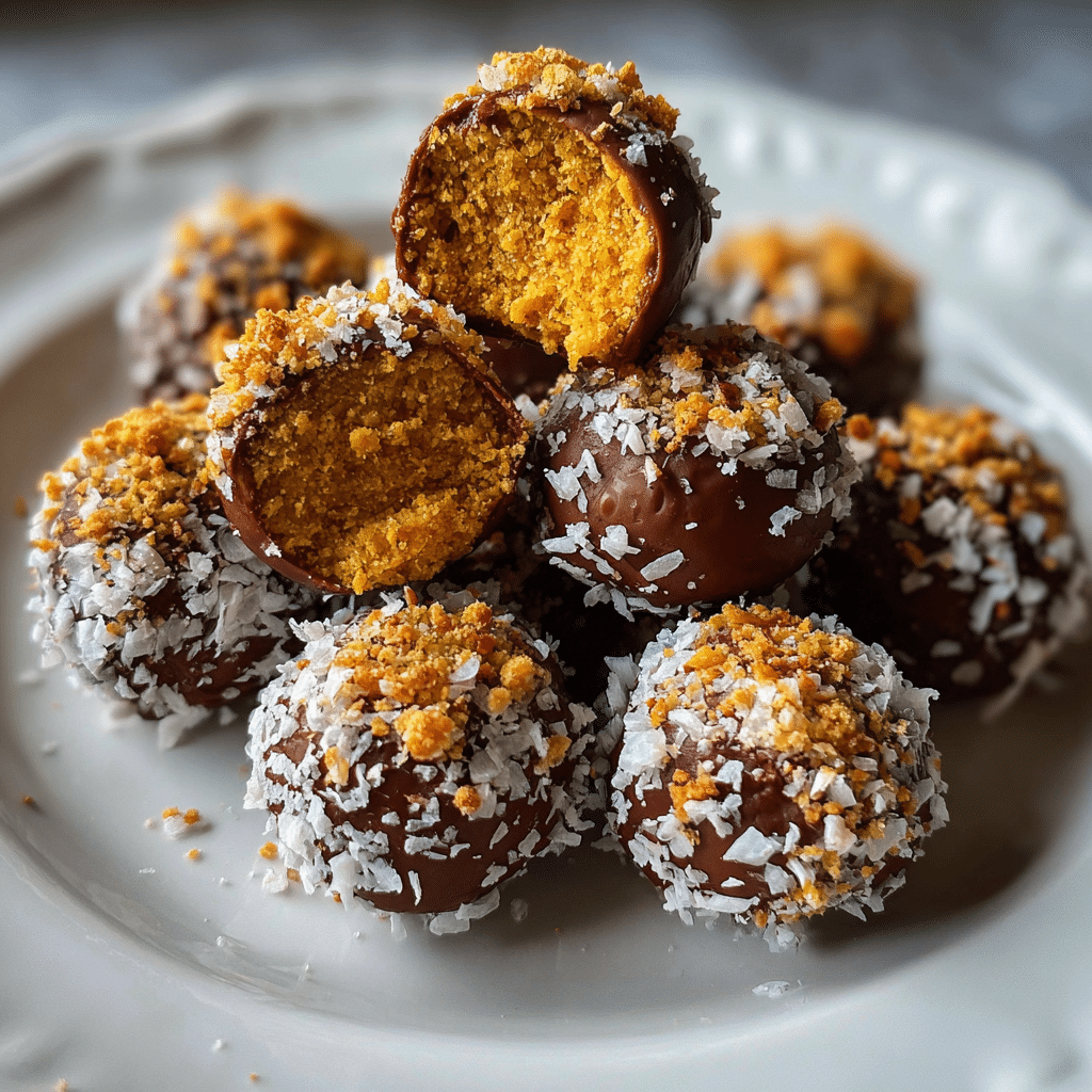 Pumpkin Truffles