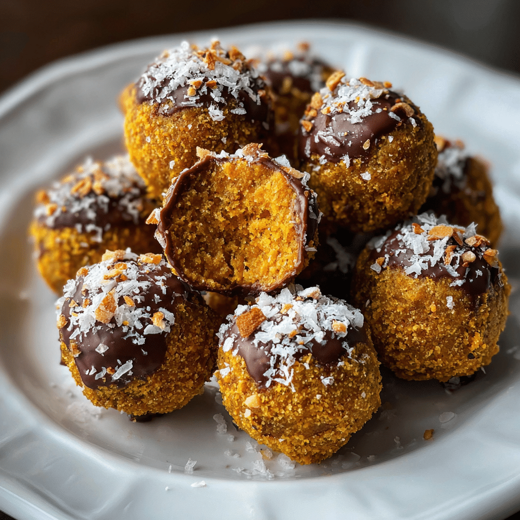 Pumpkin Truffles