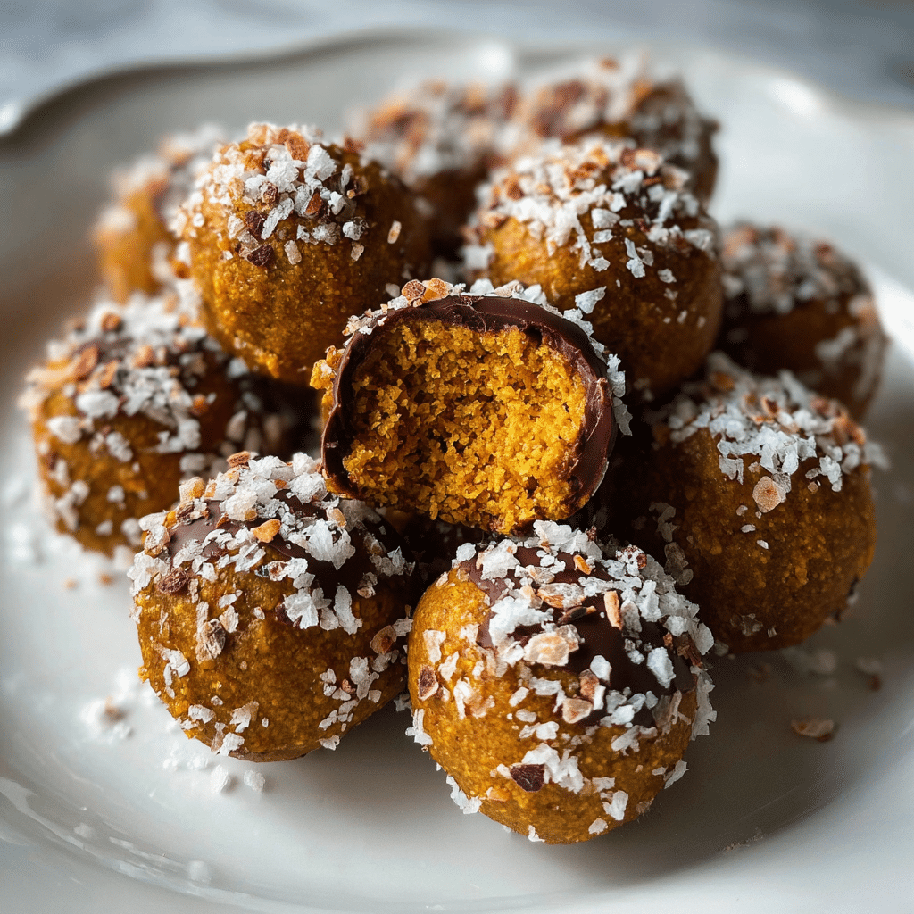 Pumpkin Truffles