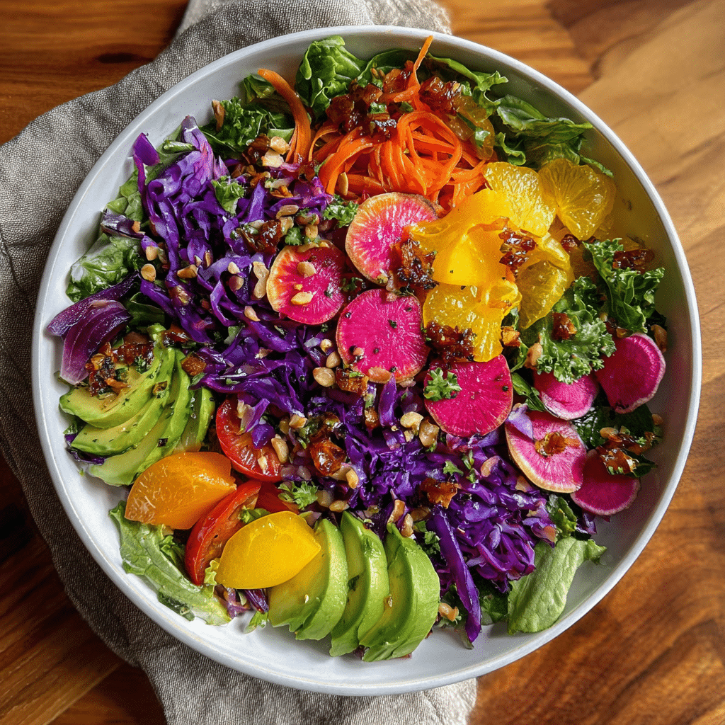 Rainbow Harvest Salad