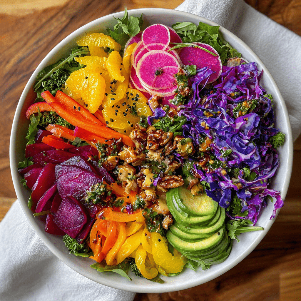 Rainbow Harvest Salad