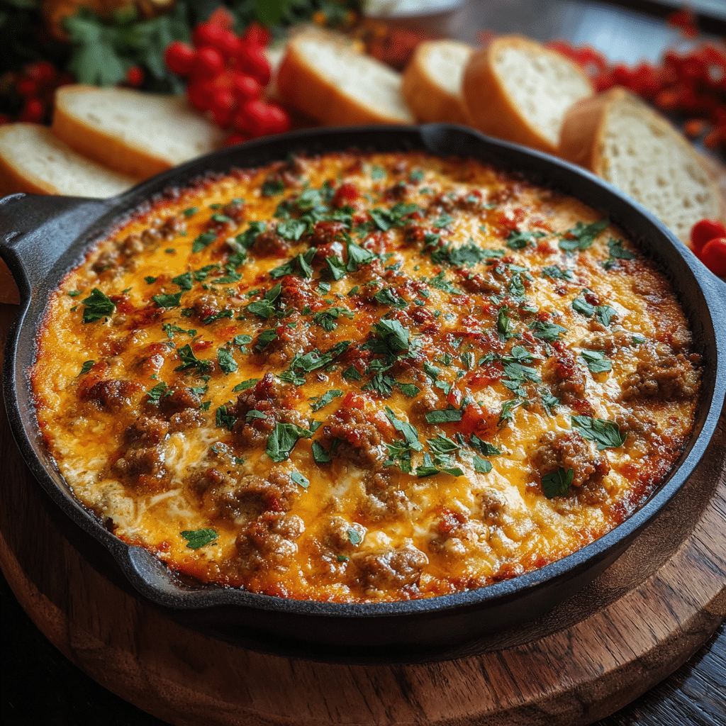Sausage Cheese Dip
