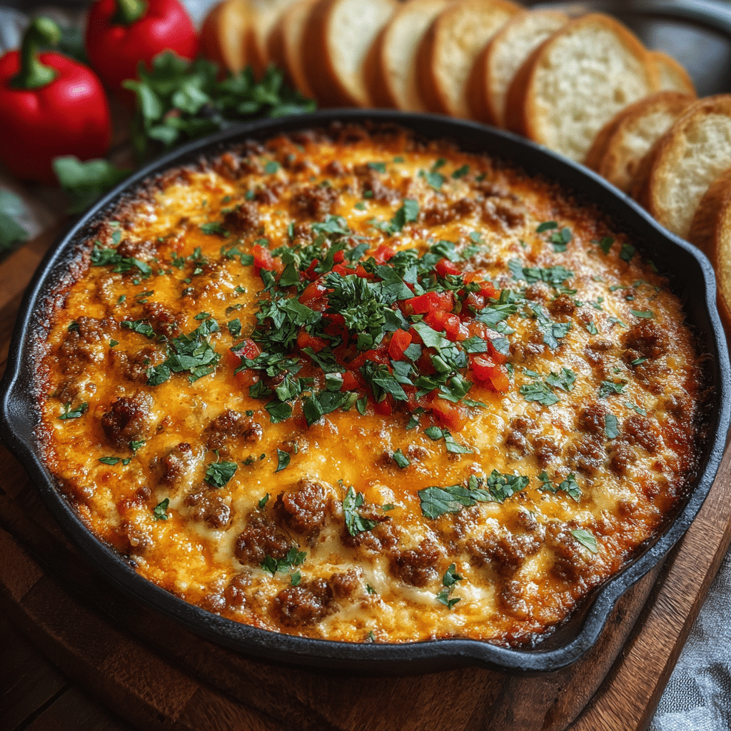 Sausage Cheese Dip
