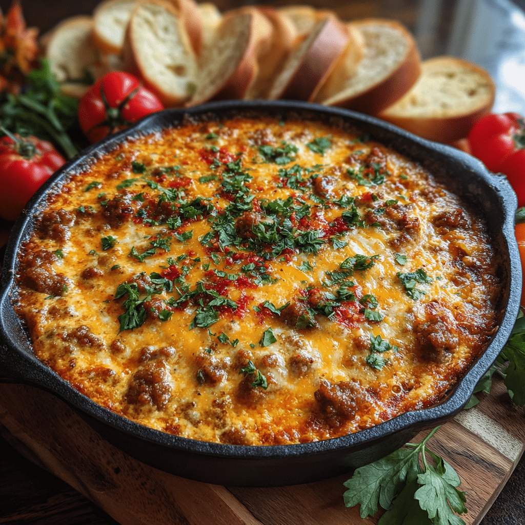 Sausage Cheese Dip