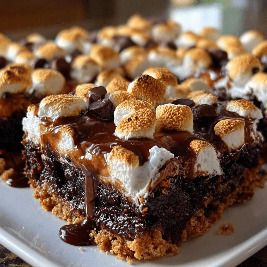 S'mores Brownies