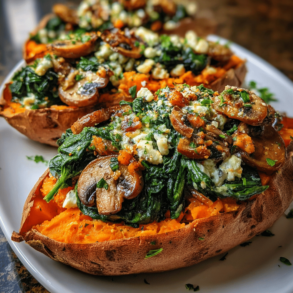 Stuffed Sweet Potatoes