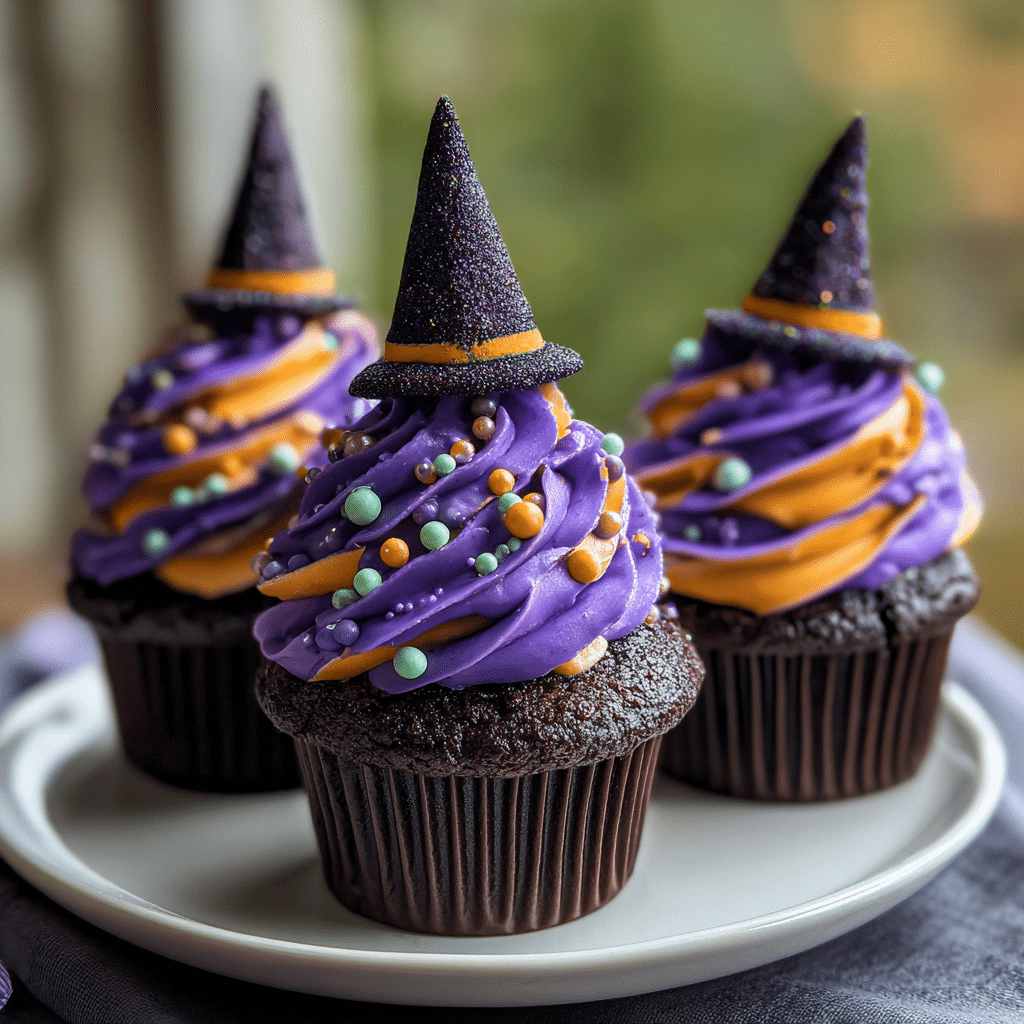 Witch Hat Cupcakes