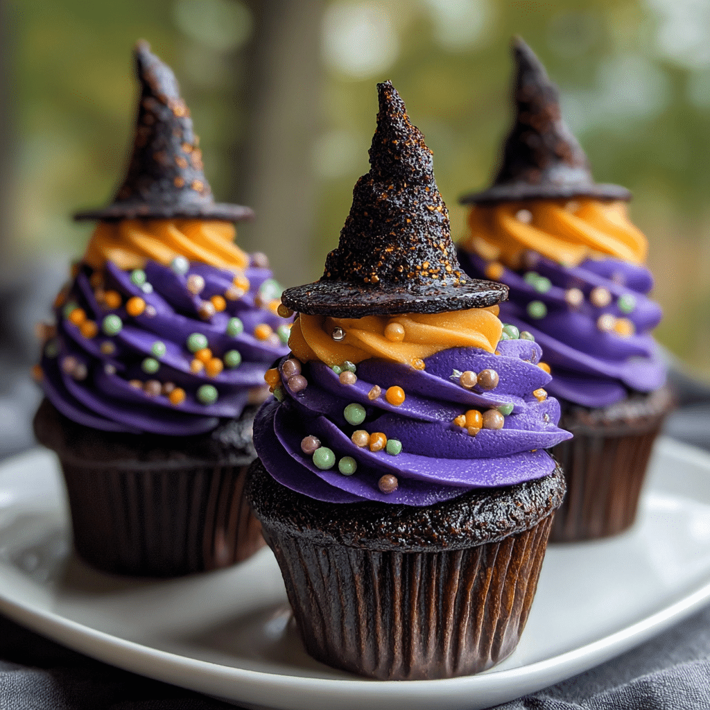 Witch Hat Cupcakes